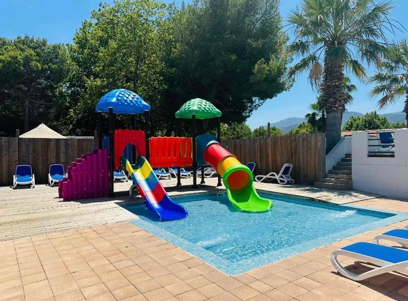De Pujol Greenchalets Argeles Sur Mer Bagian luar foto